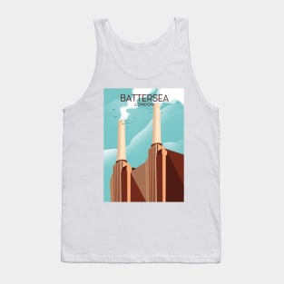 Battersea Power station London Tank Top